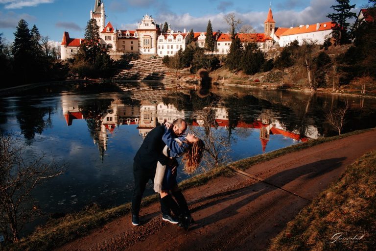 Fotowanderweg: #14 Park und Schloss von Prihonice
